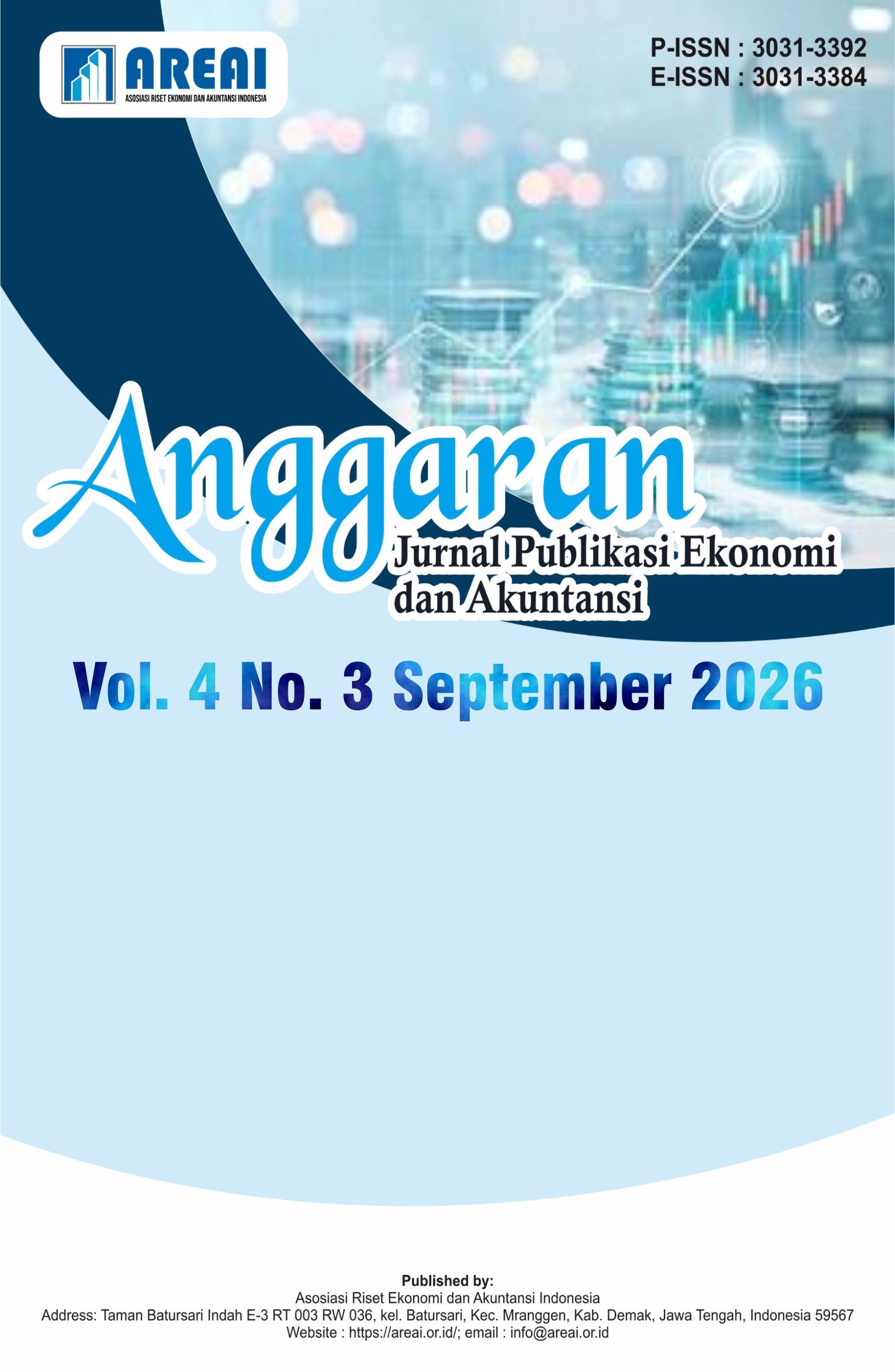 					View Vol. 4 No. 3 (2026): September : Anggaran : Jurnal Publikasi Ekonomi dan Akuntansi 
				