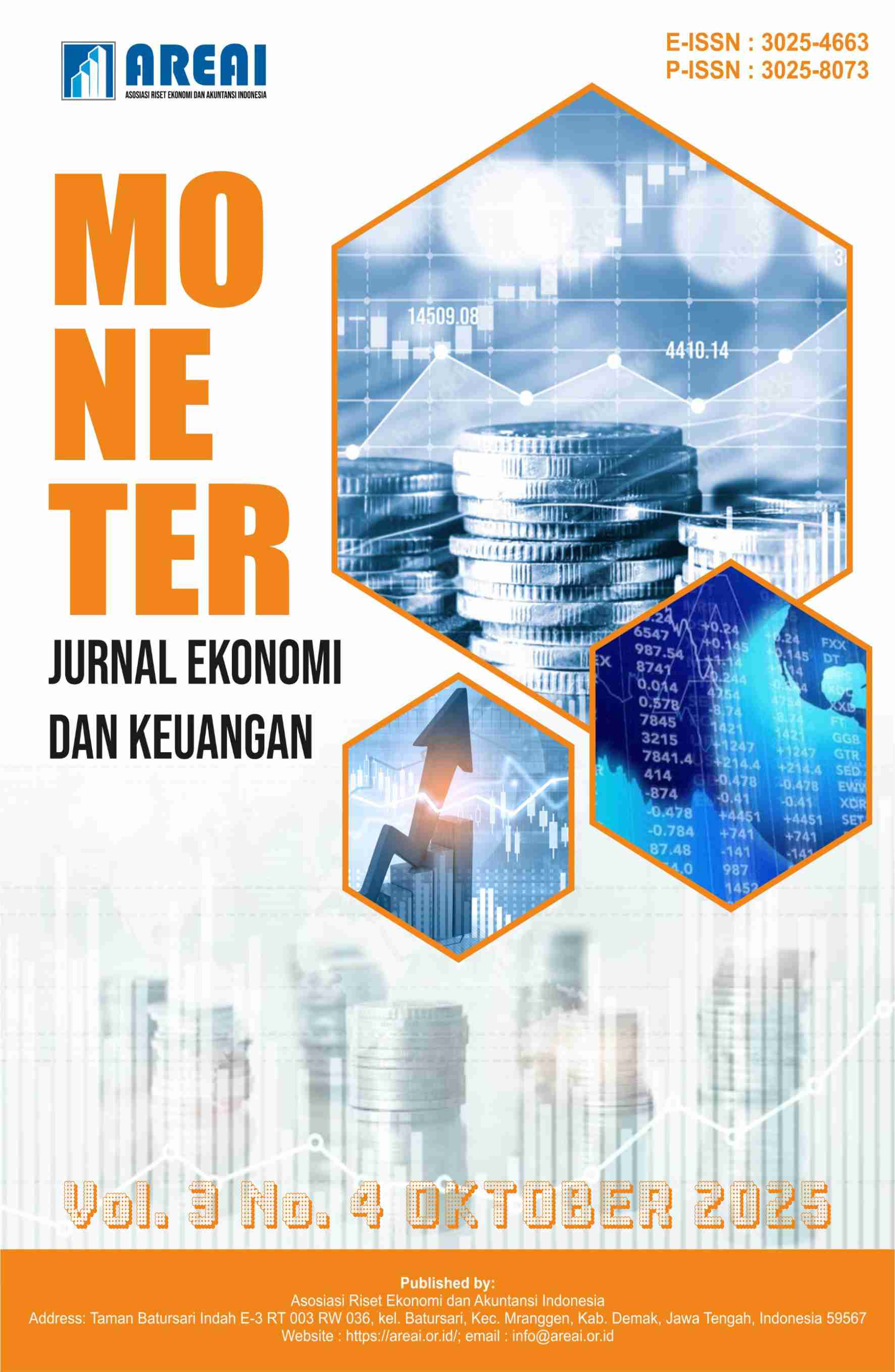 					View Vol. 3 No. 4 (2025): Oktober :Moneter : Jurnal Ekonomi dan Keuangan
				