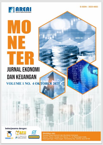 					View Vol. 1 No. 4 (2023): Oktober : Moneter : Jurnal Ekonomi dan Keuangan
				