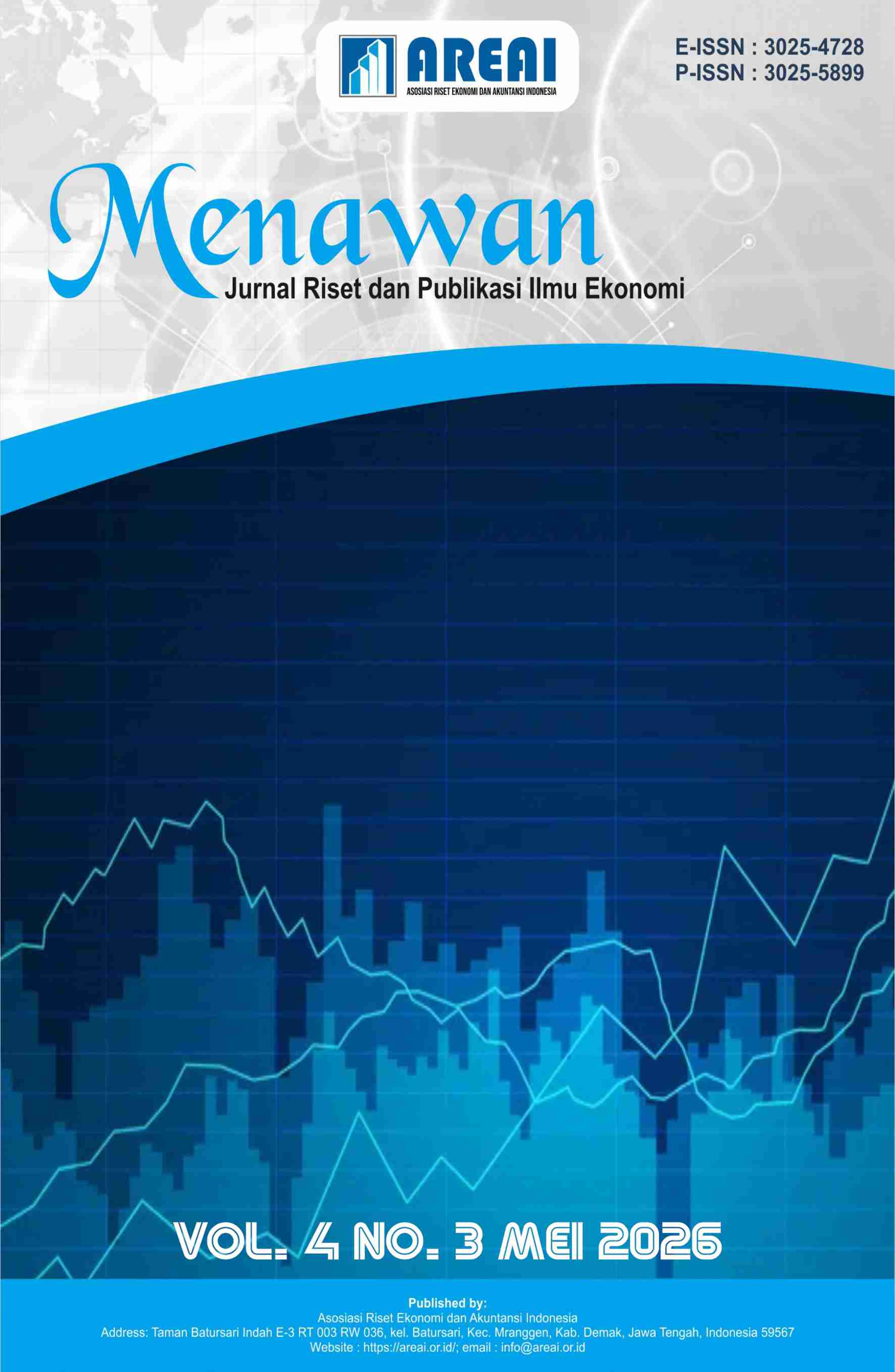 					View Vol. 4 No. 4 (2026): Juli: MENAWAN: Jurnal Riset dan Publikasi Ilmu Ekonomi
				