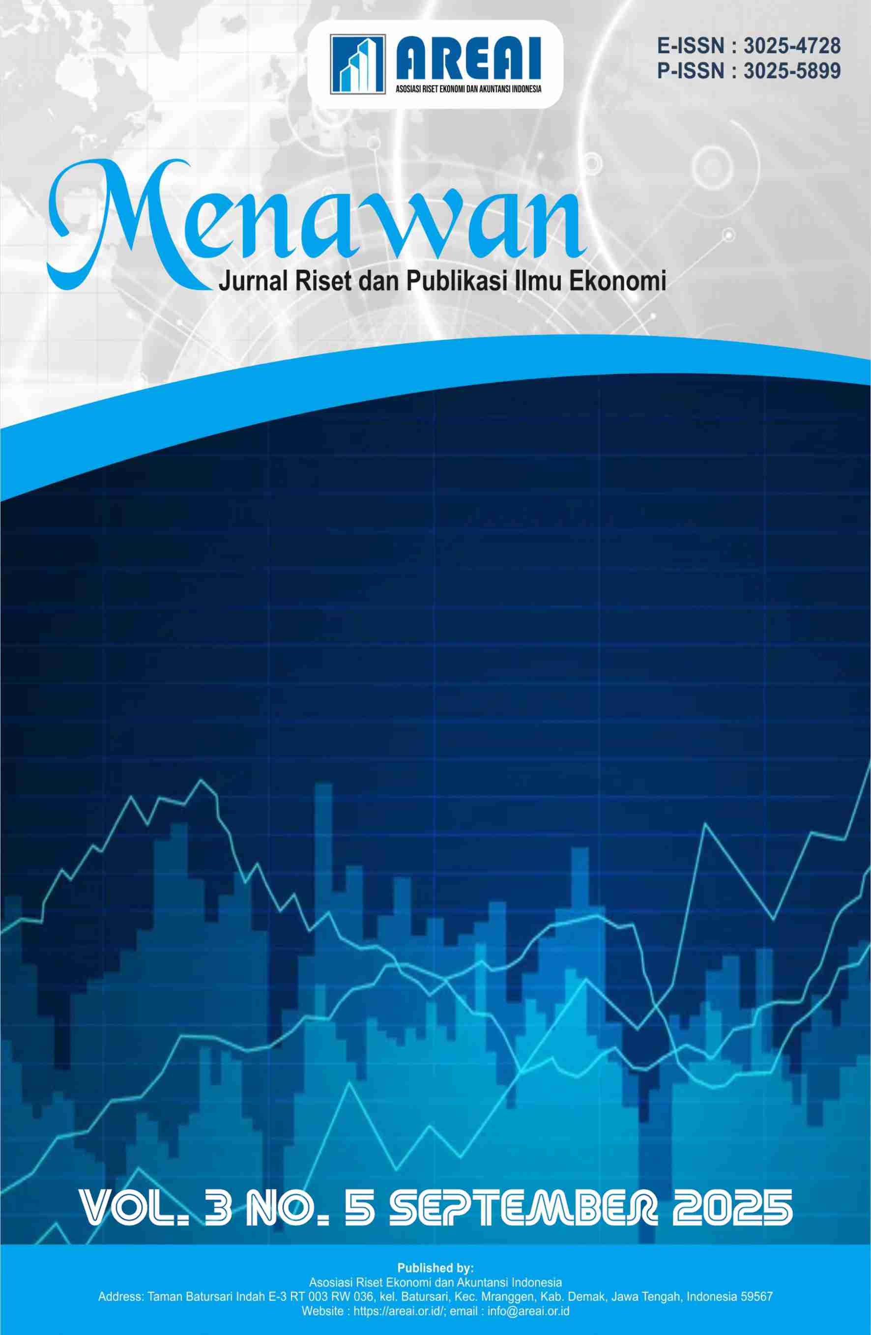 					View Vol. 3 No. 5 (2025): September : MENAWAN: Jurnal Riset dan Publikasi Ilmu Ekonomi
				